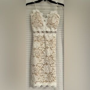 White Graduation Dress